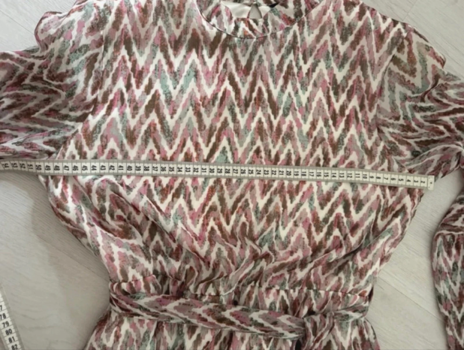 Vestido longo Pigalle com estampa abstrata L – photo 11